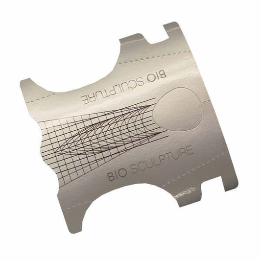 Nail Schablonen Pinsel & Tools Schablonen zum Verlängern von Naturnägeln mit Gel - Schnelle & einfache Anwendung - Perfekte Ausrichtung an der Seitenwall-Linie - Kann zur individuellen Anpassung an den Nagel geformt und zugeschnitten werden - Stark anhaft