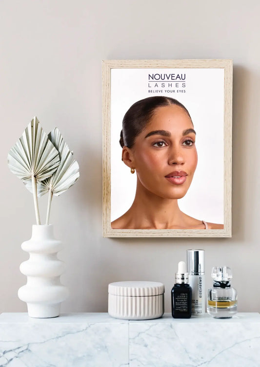 Цифровой файл постера Nouveau Lashes Вариант 1