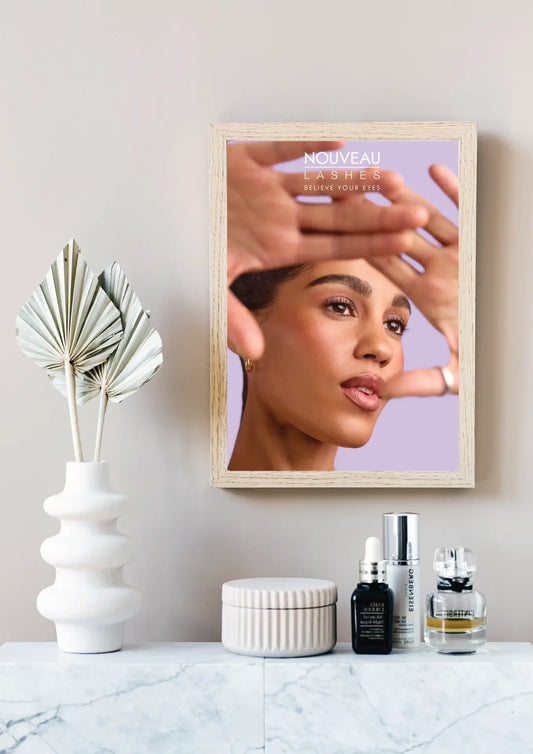 Цифровой файл постера Nouveau Lashes Вариант 2
