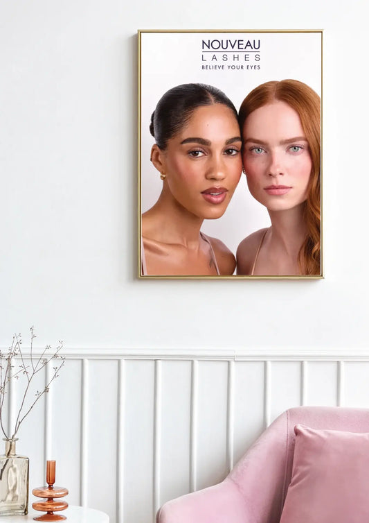 Цифровой файл постера Nouveau Lashes Вариант 5