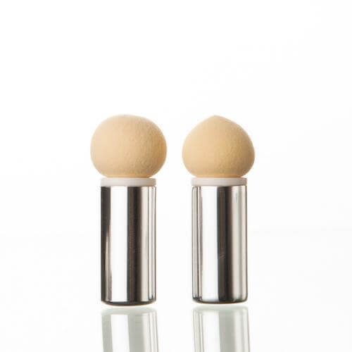 Puffer Applikator Set Inhalt: 1x Applikator rund 1x Applikator spitz Bio Sculpture