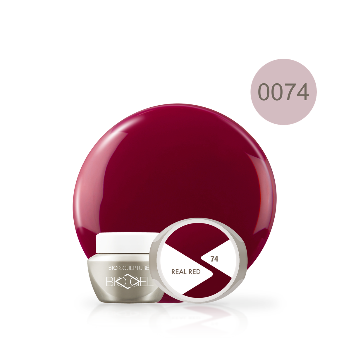 0074 Real Red - BIOGEL | Bio Sculpture