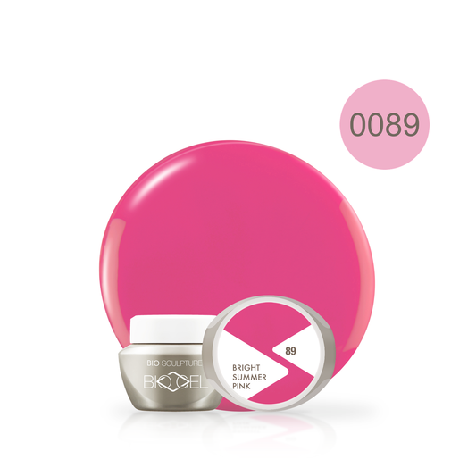 0089 Bright Summer Pink - BIOGEL | Bio Sculpture