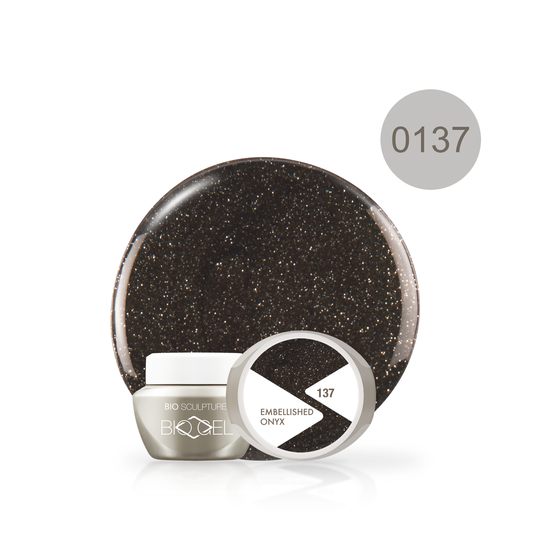 0137 Embellished Onyx - BIOGEL | Bio Sculpture