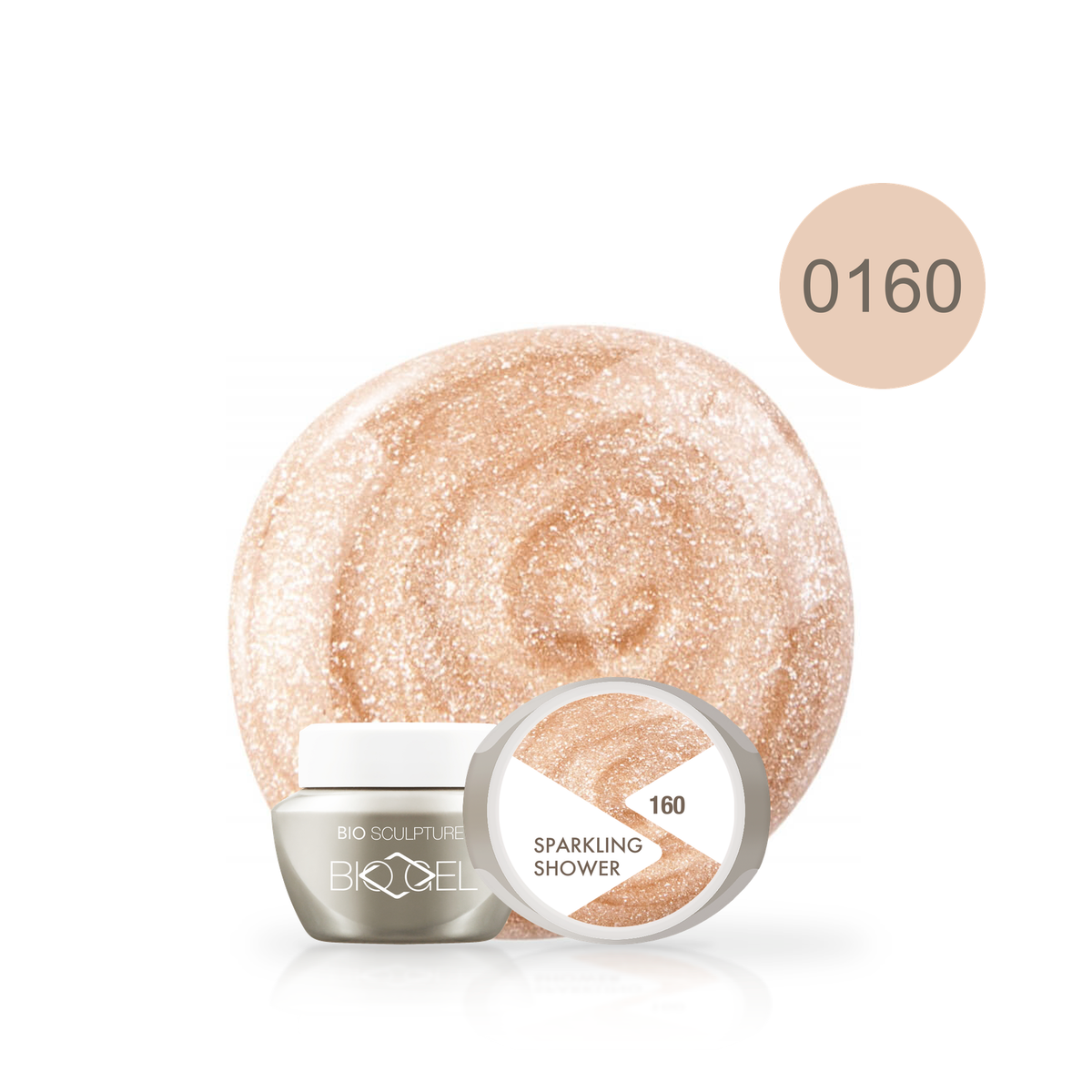 0160 Sparkling Shower - BIOGEL | Bio Sculpture