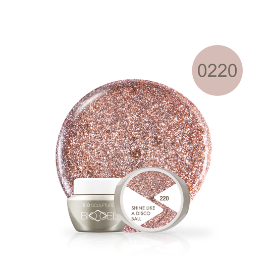 0220 Shine Like A Disco Ball - BIOGEL | Bio Sculpture