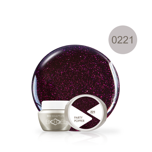 0221 Party Popper - BIOGEL | Bio Sculpture
