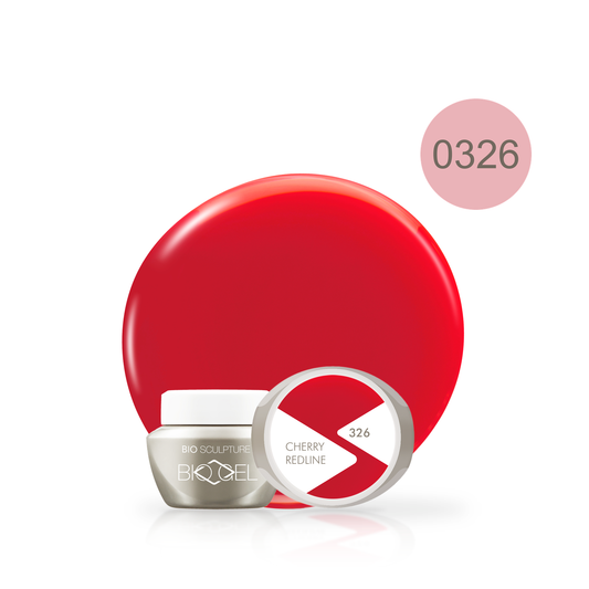 0326 Cherry Redline - BIOGEL | Bio Sculpture