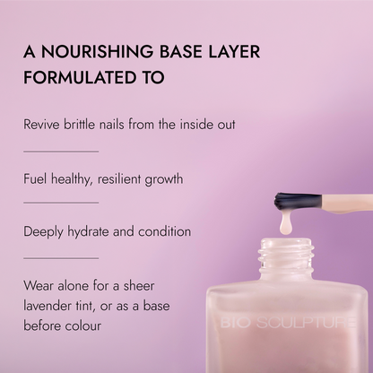 Bio Sculpture Lavender Base - Pflegevorteile und transparenter Lavendelton