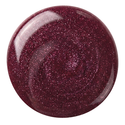 BIOGEL 0348 Berry Night Sky – runder beerenroter Farbtropfen mit feinem Schimmer