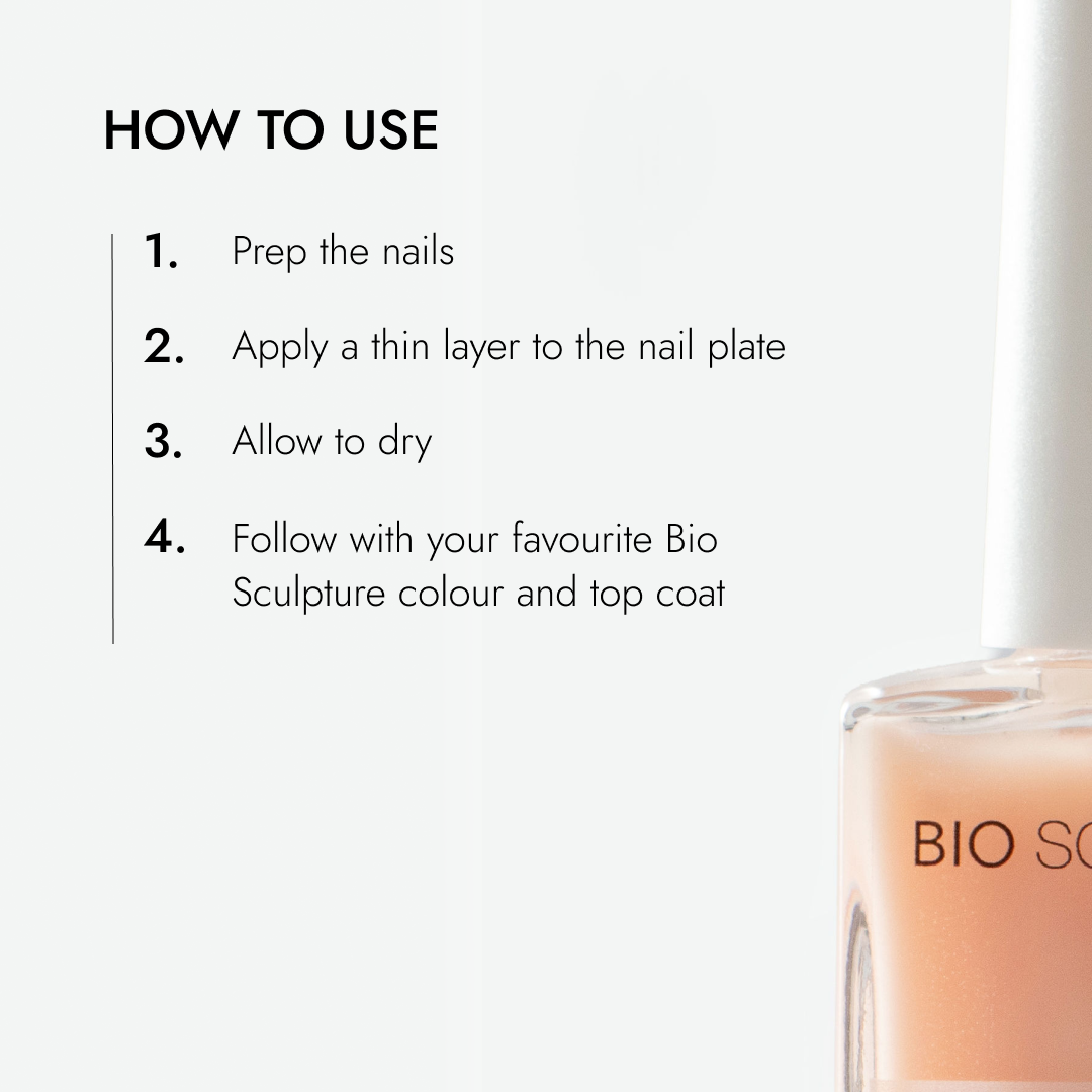 Seaweed Calcium Base - Schrittweise Anwendung als Nagellack-Basis
