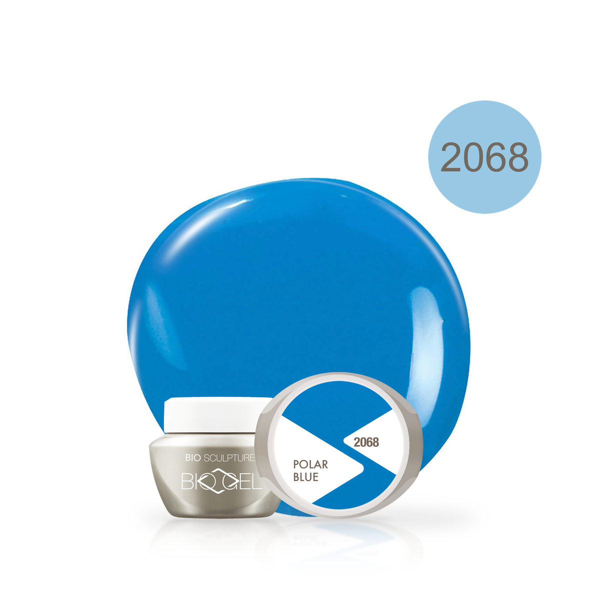 2068 Polar Blue - BIOGEL | Bio Sculpture