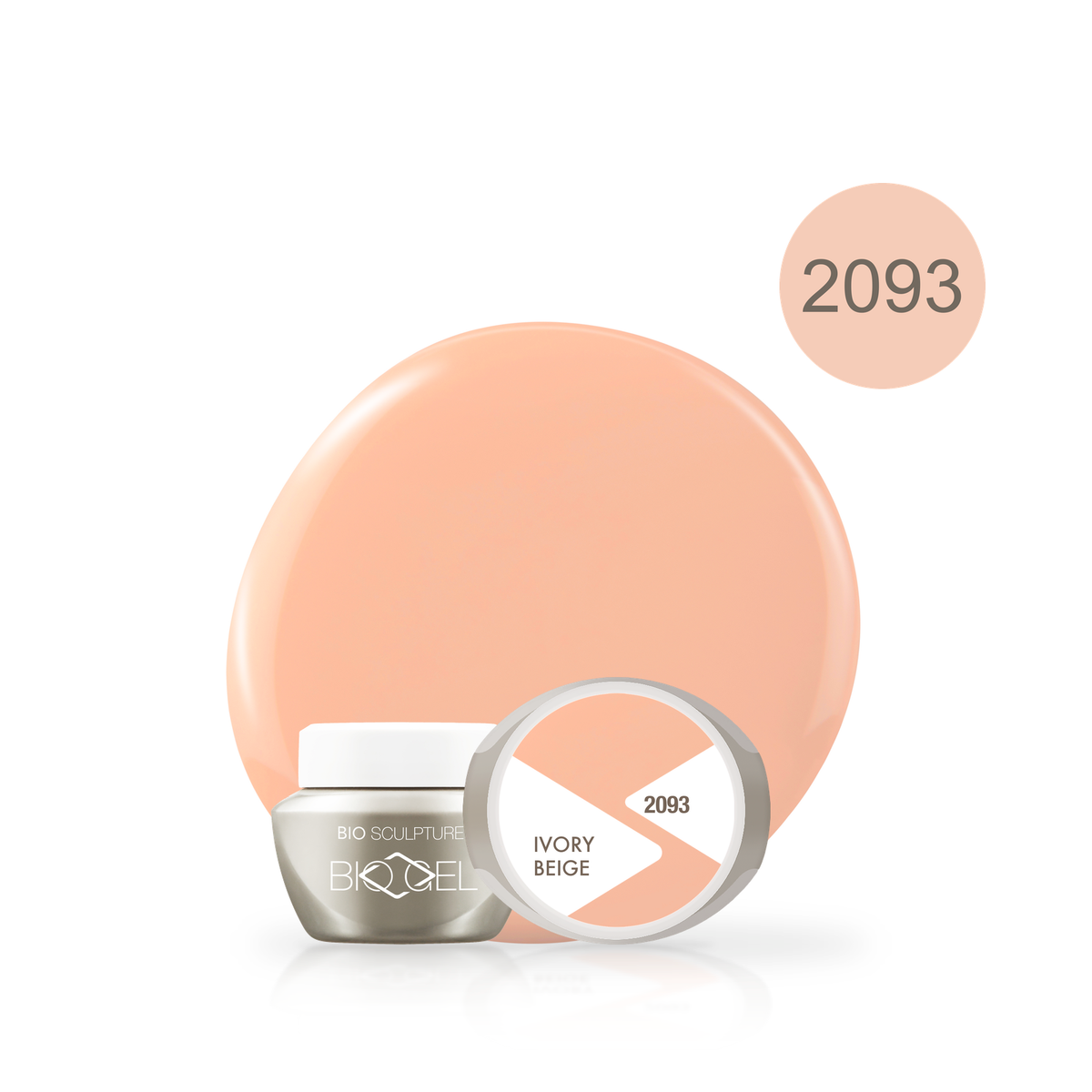 2093 Ivory Beige - BIOGEL | Bio Sculpture