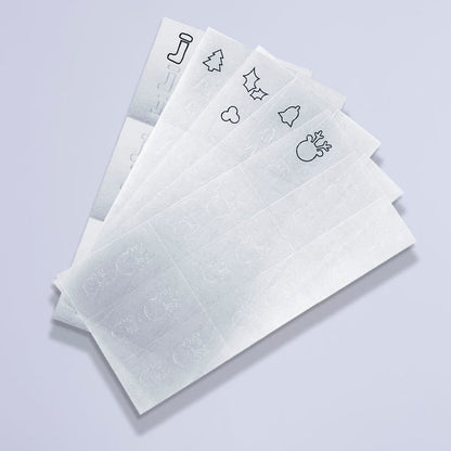 Schablone Festive Collection Nail Art Schablone Festive Collection Bio Sculpture