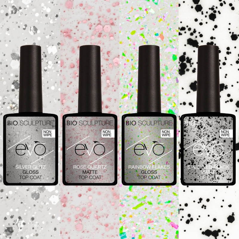 Evo Special Effect Top Coats - 4 PACK