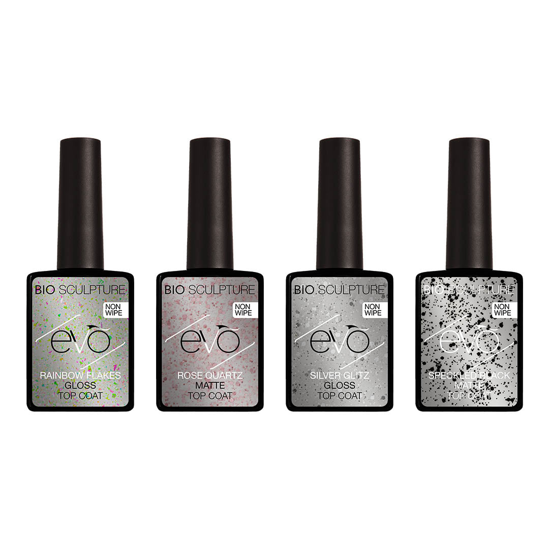 Evo Special Effect Top Coats - 4 PACK