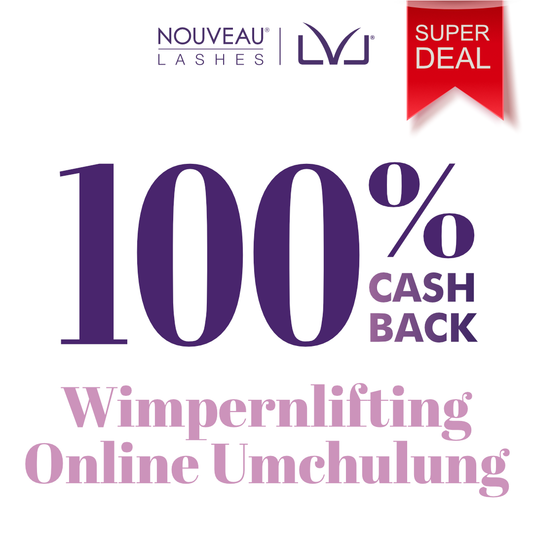 Wimpernlifting LVL - ONLINE Umschulung