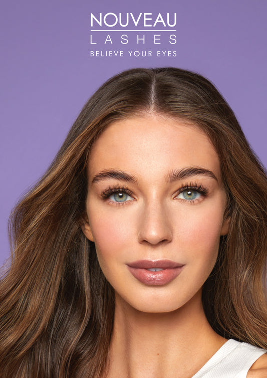 Digitale Nouveau Lashes Posterdatei Variante 4