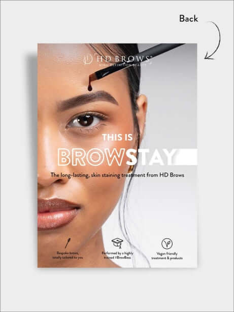 BrowStay Hybrid Poster (A4)