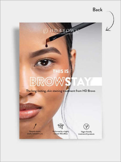 BrowStay Hybrid Poster (A4) BrowStay Hybrid Poster (A4) HD Brows