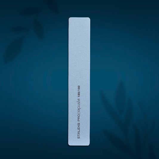 180/240grit Mineral straight nail file EXCLUSIVE