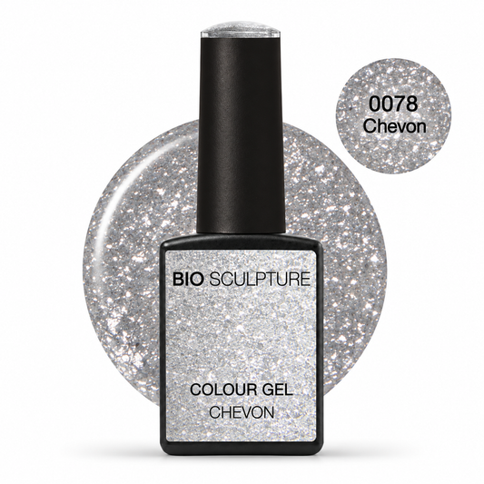 078 Chevon – Bio Sculpture Colour Gel mit rundem Farbkreis