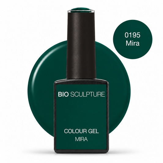 195 Mira – Bio Sculpture Colour Gel mit rundem Farbkreis