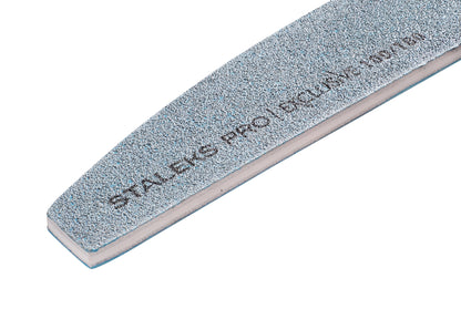 STALEKS-100/180grit Mineral crescent nail file EXCLUSIVE-1