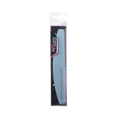 STALEKS-100/150grit Mineral crescent nail file EXCLUSIVE-3